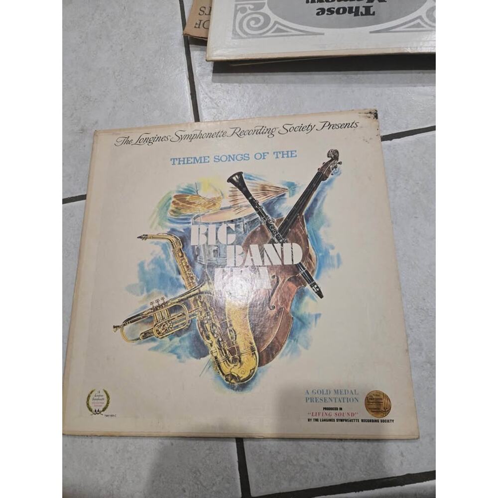 Big Band Era" presented by The Longines Symphonette Recording Society. Vintage